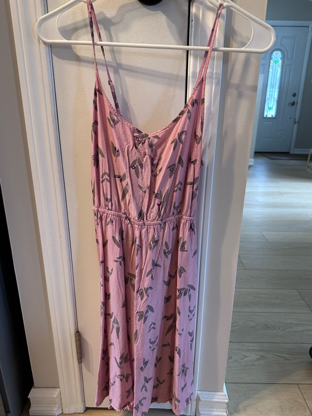 GAP Rose Pink Floral Summer Dress